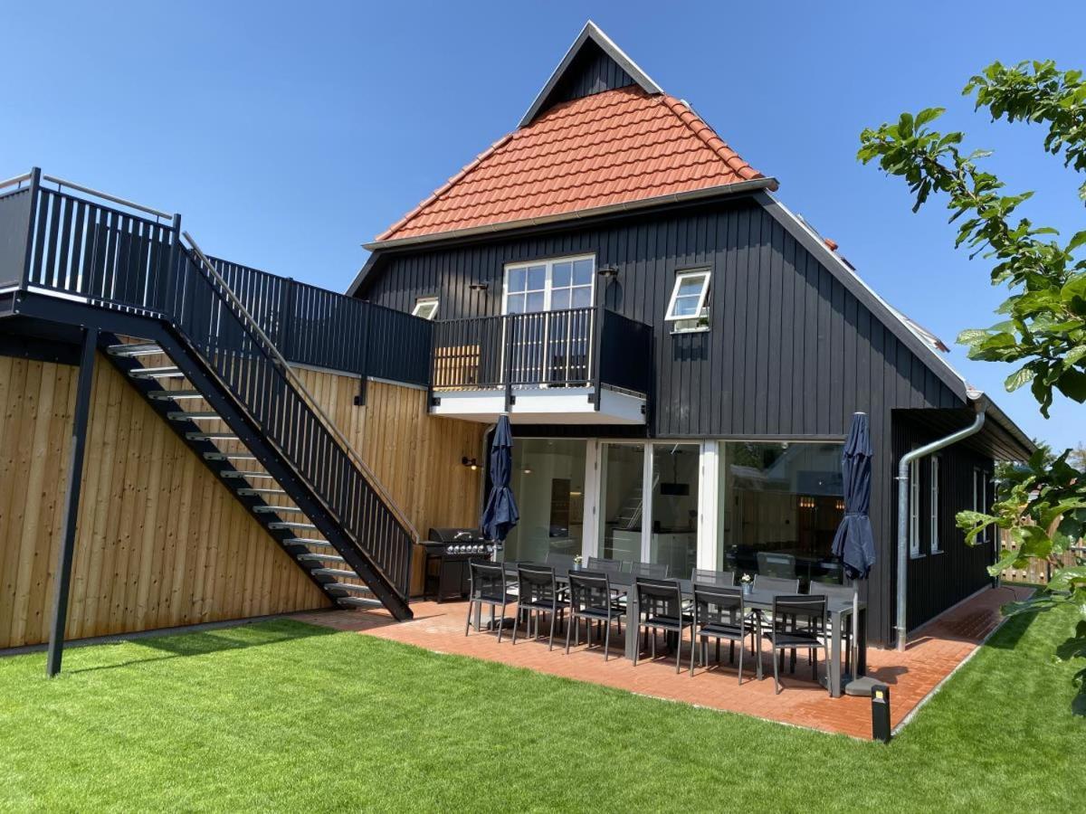 Fh Magnolia Fuer 12 Pers. Mit Terrasse + Dachterasse Born Exterior foto