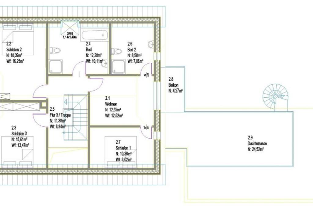 Fh Magnolia Fuer 12 Pers. Mit Terrasse + Dachterasse Born Exterior foto